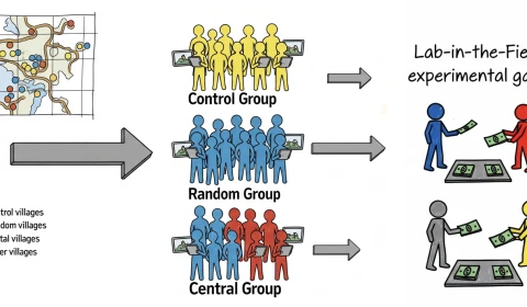 A graphic of lab-in-the-Field experimental games
