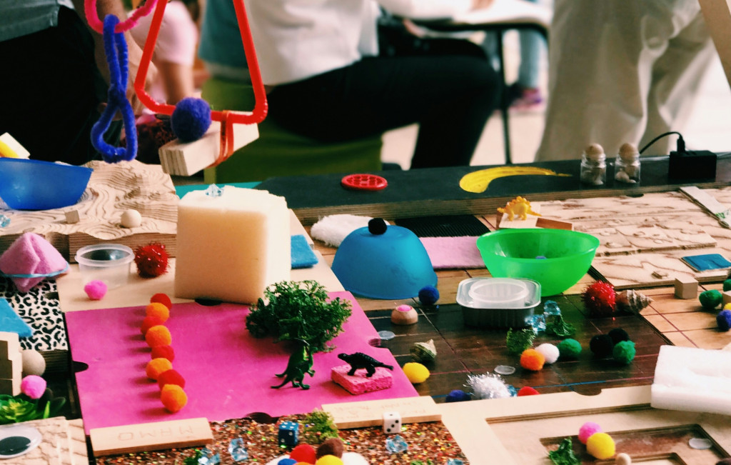 An array of colourful crafting materials