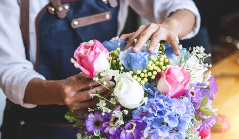 Flower arranging