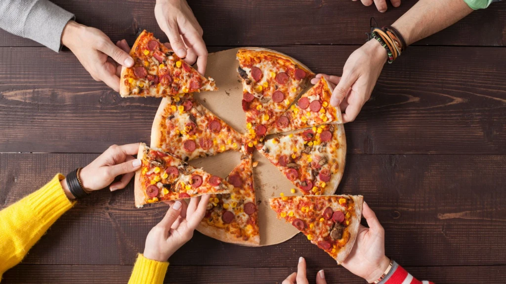 Pizza sharing